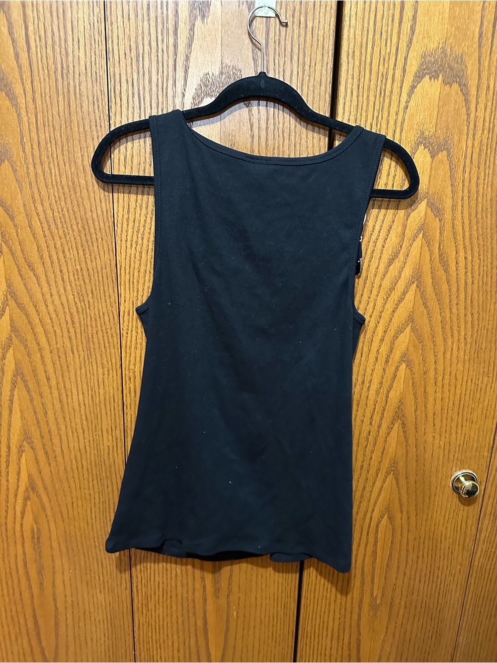 Torrid Black Buckle Strap Tank Top Size 2 - Picture 2 of 3